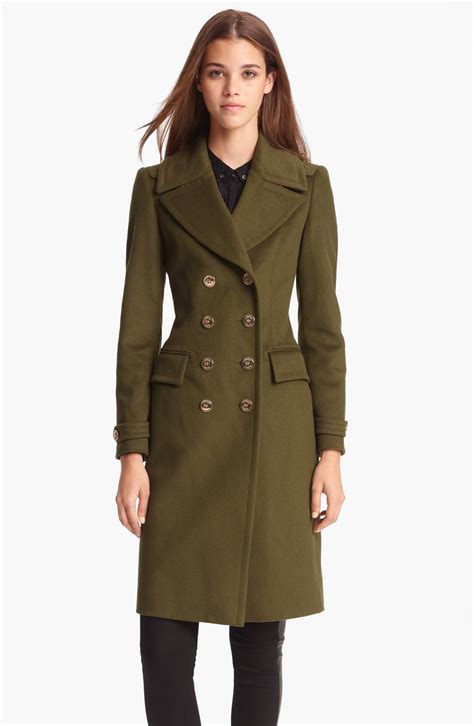 burberry london double breasted wool jacket women|Burberry London jacket women's.